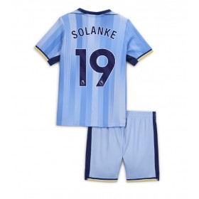 Tottenham Hotspur Dominic Solanke #19 Borta Kläder Barn 2024-25 Kortärmad (+ Korta byxor)